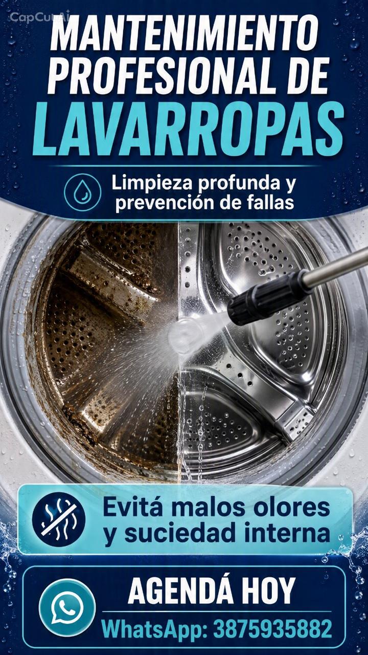 Mantenimiento de lavarropas